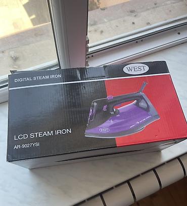 utu altligi: WEST LCD Steam Iron, model AR-9027YSI buxarlı ütü - Rəqəmsal (LCD) — 2