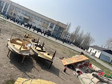 Спорт и хобби: Юрта с полным комплектом традиционной внутренней отделки и мебелью — 3