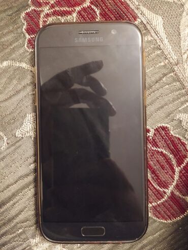 samsung galaxy a5: Samsung Galaxy A5 2017, 32 GB, rəng - Qara, Barmaq izi, İki sim kartlı