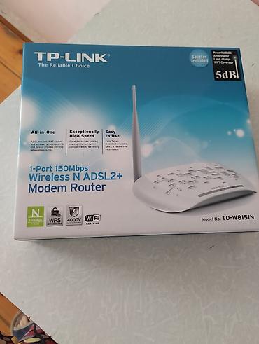 nar internet tarifi: TP-Link TD-W8151N – 1-Port 150 Mbps Wireless N ADSL2+ Modem Router — 3