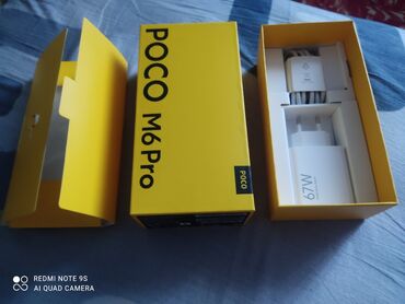 Poco: Poco M6 Pro, Новый, 256 ГБ, цвет - Черный, 2 SIM