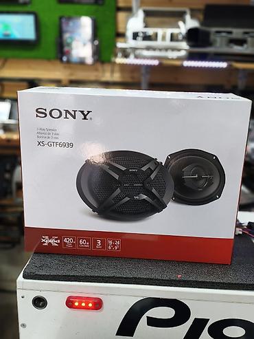 буфира: Акустическая система Sony XS-GTF6939 - Тип: коаксиальная 3‑полосная — 1