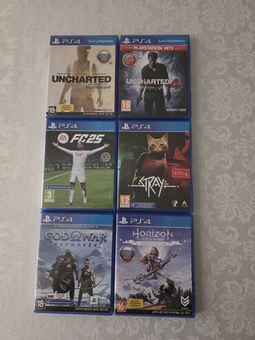 PS4 (Sony Playstation 4): Salam. Satılır və ya yalnız PS5 oyunlarına barter olunur. Uncharted