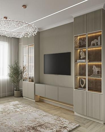 тв тумбы на заказ: Тв зона / Тв тумба на зазказ от 15 000 сом/м² | 3D проект бесплатно! — 1
