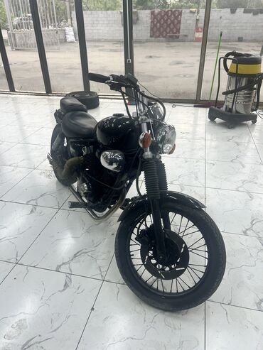 рама мотоцикла: Чоппер Yamaha, 400 куб. см, Бензин, Взрослый, Б/у