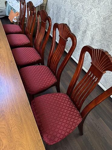 study table: Стол и стул для зала, Б/у, Самовывоз, Платная доставка, цвет - Коричневый — 6