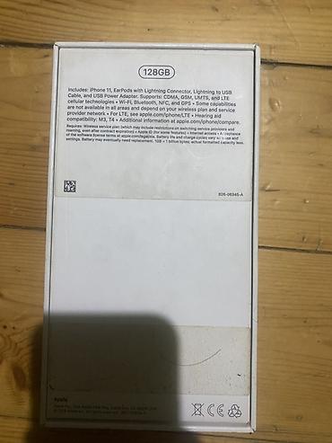 apple mak book: Apple iPhone 11 qutusu – 128 GB versiya üçün orijinal qablaşdırma — 2