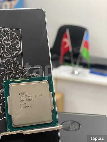 lga1150: Intel Core i7-4770 prosessor - Arxitektura: Haswell, 22nm - Soket — 1