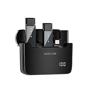 Микрофондор: Петличный микрофон от бренда Green 🦁 lion 2 in 1 digital display — 3