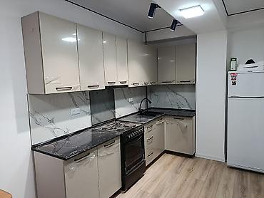 silver kitchen: Кухонный гарнитур, Новый, В рассрочку, цвет - Бежевый, Бесплатная доставка — 2