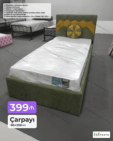 Çarpayı – 90×200 sm - Mexanizm: Açılmayan, bazasız - Sıyırma