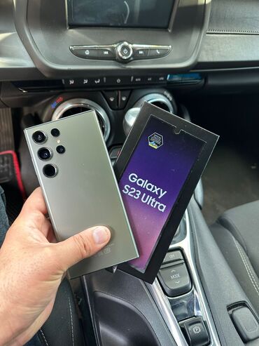 samsung mini telefon: Samsung Galaxy S23 Ultra, 512 GB, rəng - Yaşıl