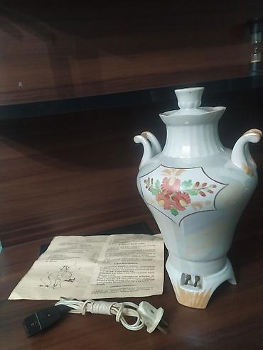 mis samovar: Yeni Elektrik Samovar, 5 l, Ünvandan götürmə — 2
