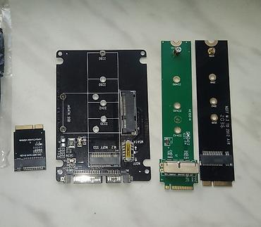 printer adapter: M.2/NGFF və mSATA SSD adapter və konvertor dəsti Dəst tərkibi: - 2.5" — 1