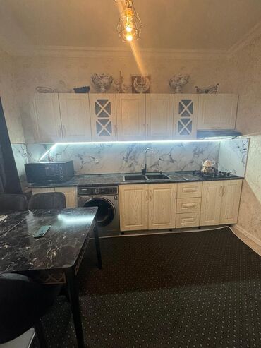 İzqara aparatları: Metbex mebeli 550₼ .Uzerinde qaz,moyka,aspiratr .Unvan Mastaga