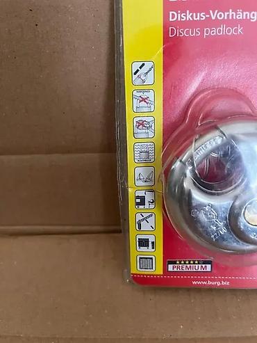 Oprema i sredstva za zaštitu: Burg Wächter diskus katanc 22 Ni 60 SB - Tip: diskus katanc sa — 6