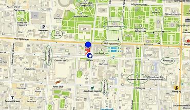 Аренда офисов: Аренда офисов, 225 м², В бизнес центре, 1 линия, С отдельной кухней, С отдельным сан узлом — 10