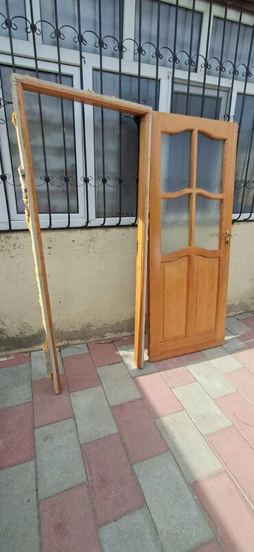 otaq qapi zamoklari: İşlənmiş Otaq qapısı 90x200 sm Zamok ilə, Zəmanətli, Ödənişli çatdırılma