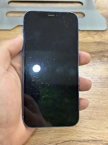 iphone battery: IPhone 12, Б/у, 128 ГБ, Синий, 72 % — 4