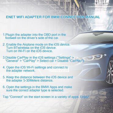 Alati za automobile: ENET WiFi OBD2 za BMW F/G Seriju BimmerCode/link, Bootmod3 za iOS i — 5