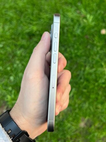 Apple iPhone: IPhone 15 Pro, 128 GB, Natural Titanium, Face ID, Sənədlərlə — 2