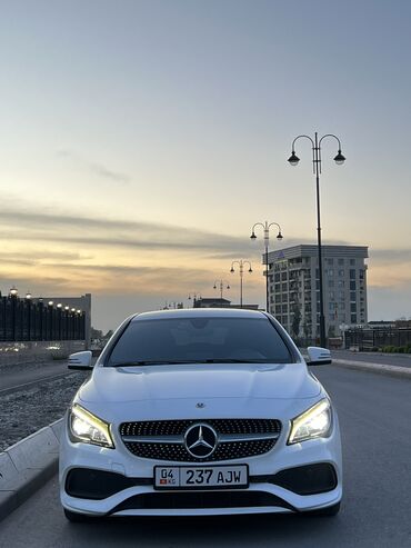 лобо машина: Mercedes-Benz CLA-class: 2018 г., 2 л, Автомат, Бензин, Седан