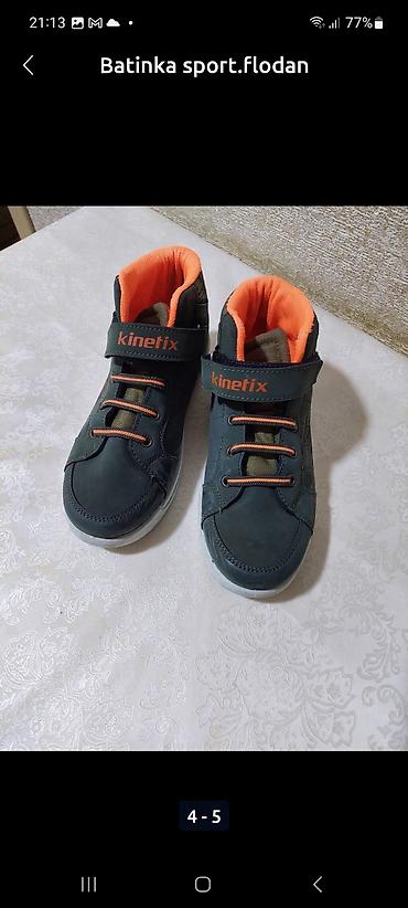 Детская обувь: Kinitex firmasıdı.FIO dan alınıb.1 sezon geyilib.34/35 razmer 45 man — 4
