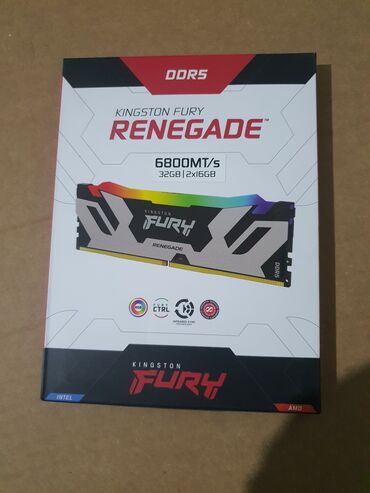 ddr4 оперативка: Оперативная память, Kingston Fury, 32 ГБ, DDR5, 6800 МГц, Для ПК
