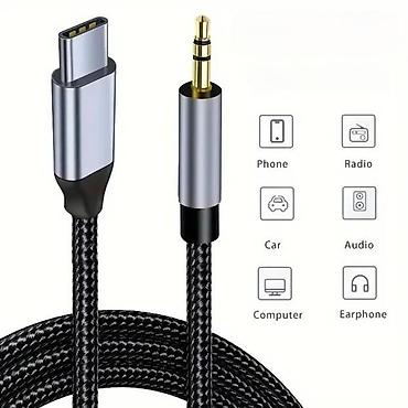 Druga oprema za računare i laptopove: USB C на 3,5 mm audio adapter 2m T-16 NOVO. Opis proizvoda: Uključi i — 5