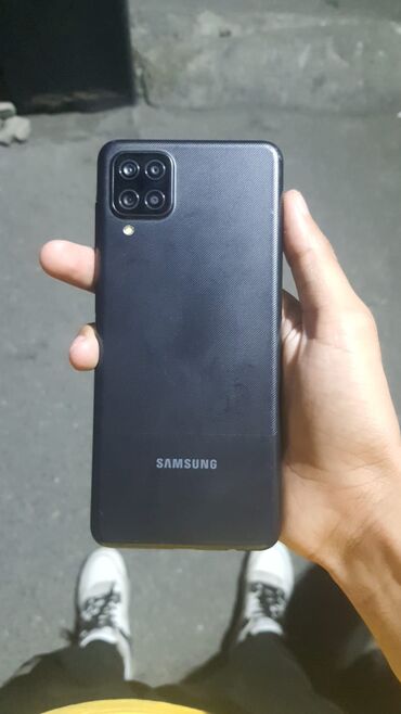 samsung s19 qiymeti: Samsung Galaxy A12, 64 ГБ, цвет - Черный, Гарантия, Отпечаток пальца, Две SIM карты