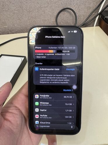 Apple iPhone: IPhone 12 Pro Max, 256 GB, Qara, Simsiz şarj, Face ID — 10