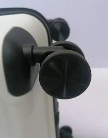 Putni koferi i torbe: Ručni kofer na točkiće – beli, tvrda školjka - Materijal: tvrda — 15