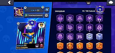 Brawl Stars hesabı – güclü və balanslı lineup - Ümumi: 13-prestiqli