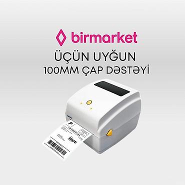 Xprinter 428B - 100MM Çap Dəstəkli Barkod Printer Xprinter 428B -