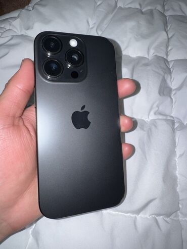 Apple iPhone: IPhone 16 Pro, Б/у, 256 ГБ, Black Titanium, Коробка, 100 % — 3