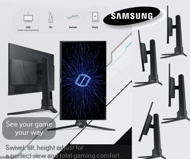 144 hz monitor satilir: Samsung Odyssey G3 Gaming Ekran Qətnaməsi : 1920 x 1080 FULLHD