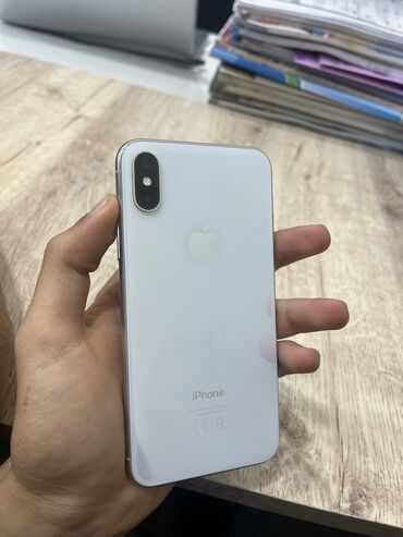 i̇pone 13: IPhone X, 64 GB, Ağ, Simsiz şarj, Face ID