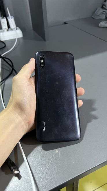 принтер маркет: Redmi, Redmi 9A, Колдонулган, 32 ГБ, түсү - Кара, 2 SIM