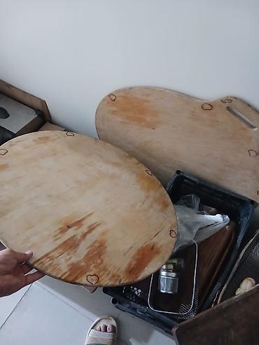 Sifarişlə restoran üçün masa və oturacaq dəstləri: Skameykalar ilə, Düz masa — 13