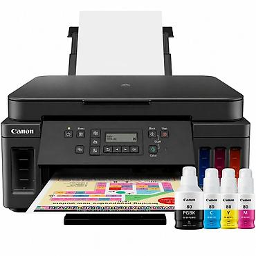 canon e414 printer: Canon rəngli ÇFQ (kopir/printer/skaner) – qara korpus, sərhədsiz foto — 3