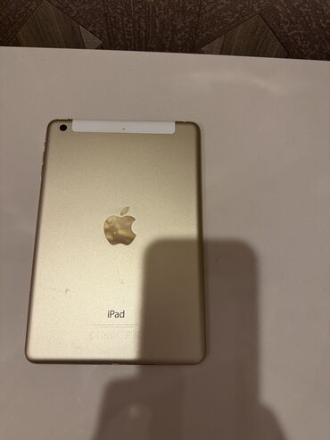 apple ipad: Ipad mini 3 gold. Teze kimidi cox az istifade olunub. Her bir seyi