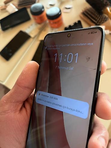 ikinci əl telfon: Honor 8X, 128 GB, rəng - Qara, Face ID, Barmaq izi, Sensor — 2
