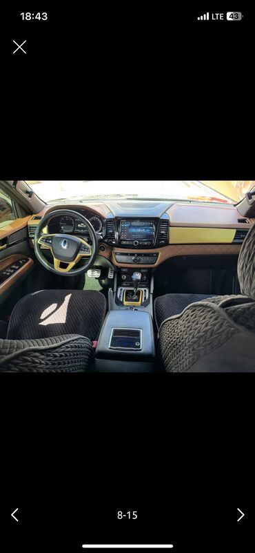 Ssangyong: Ssangyong Rexton Sports: 2019 г., 2.2 л, Типтроник, Дизель, Пикап — 8