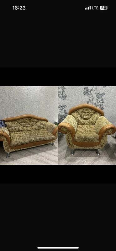 leziz dad qida mmc: Б/у, Классический диван, Диван, Раскладной