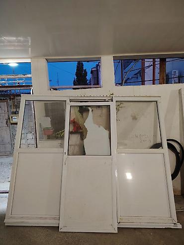 pilasdik qaplar: 2 eded plastik qapi satilir biri açılır digəri isə bağlıdır hündürlüyü — 2