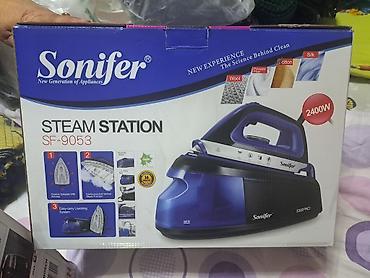 buxarli mop: Sonifer Steam Station SF-9053 buxarlı ütü stansiyası - Güc: 2400 W – — 1