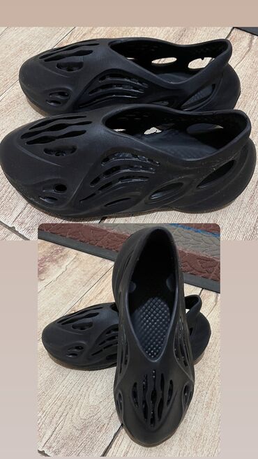 обувь 23: Резиновые шлепанцы закрытые Изи размер:36 (23 см)