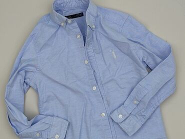 guess koszule: Shirt 7 years, condition - Very good, pattern - Monochromatic, color - Light blue