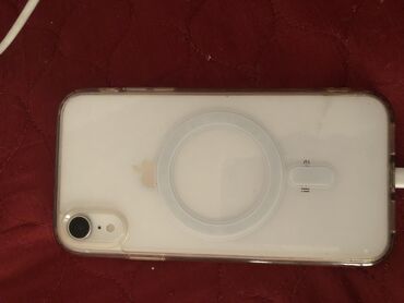 iphone xr купить бишкек: IPhone Xr, Б/у, 64 ГБ, Белый, 91 %