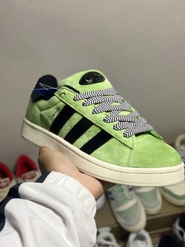 Кроссовки и спортивная обувь: Кеды Adidas Campus (оригинальная линейка Originals) - Материал верха — 11